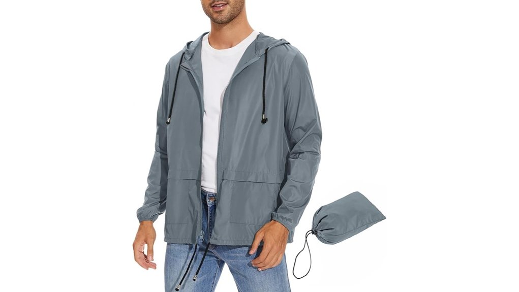 packable men s waterproof jacket
