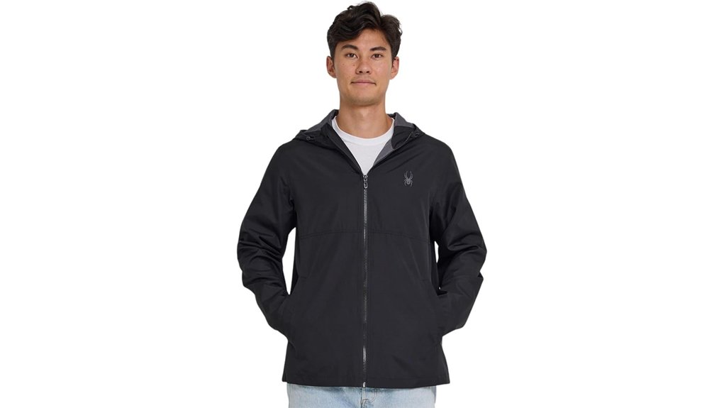 packable spyder water resistant jacket