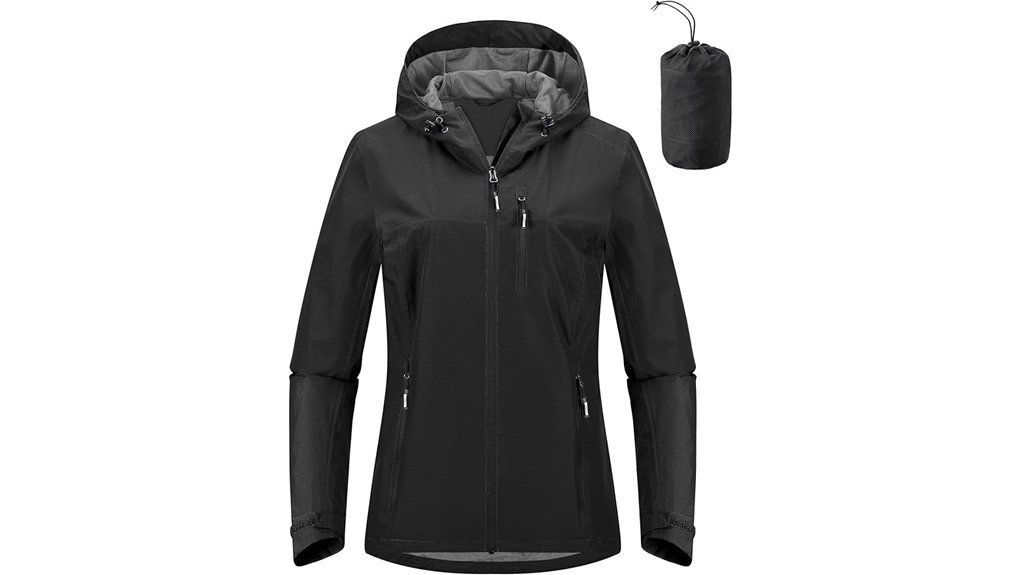 packable waterproof women s jacket