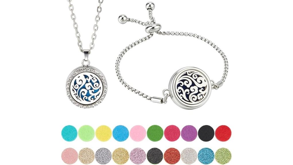 pandahall oil diffuser jewelry