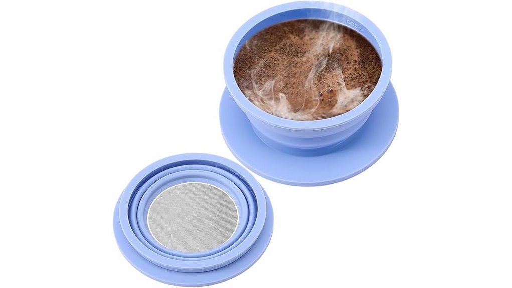 paperless collapsible travel dripper