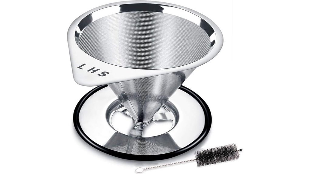 paperless stainless steel dripper