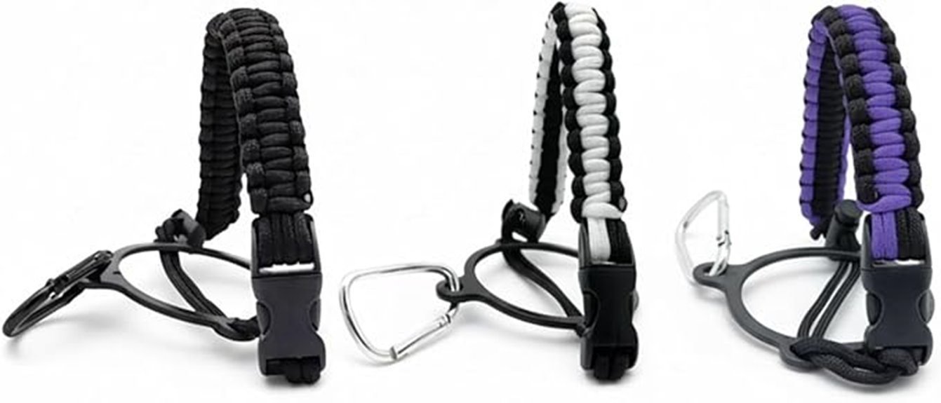 paracord bottle strap bundle