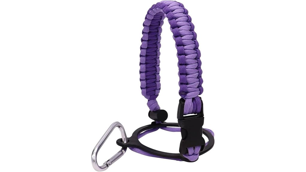 paracord outdoor bottle strap