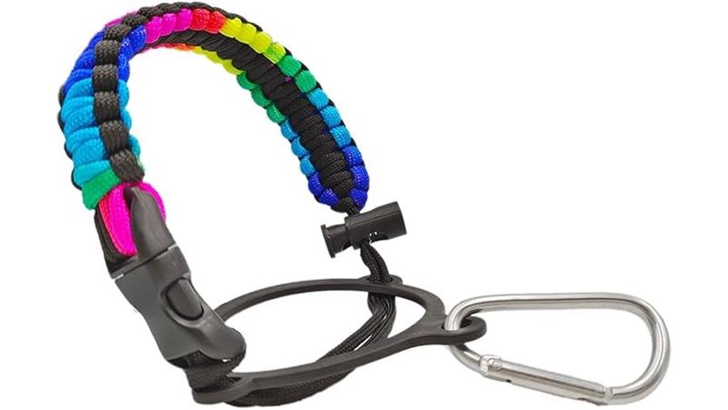 paracord water bottle strap