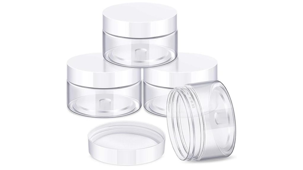 patelai leak proof makeup jars
