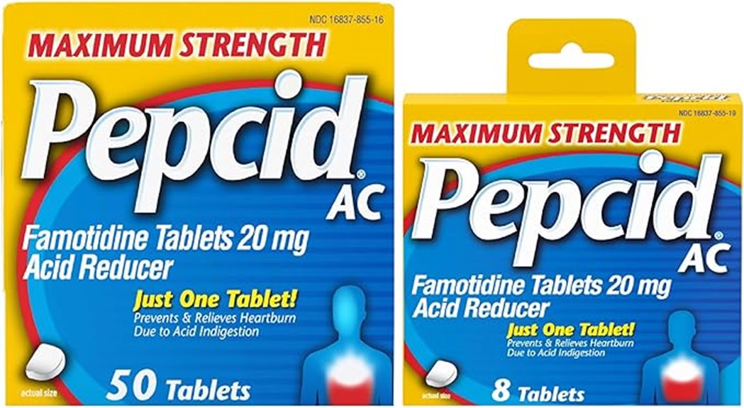 pepcid ac 20mg count