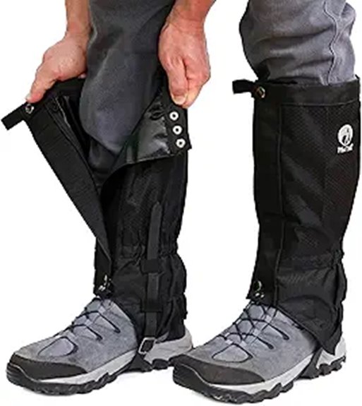 pike waterproof adjustable gaiters