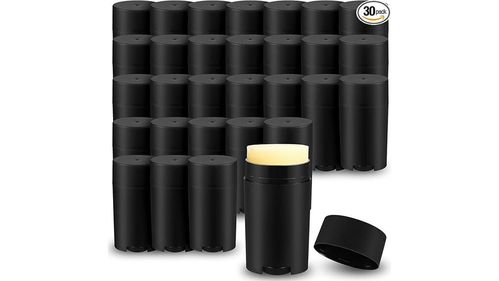 plastic 75ml deodorant tubes