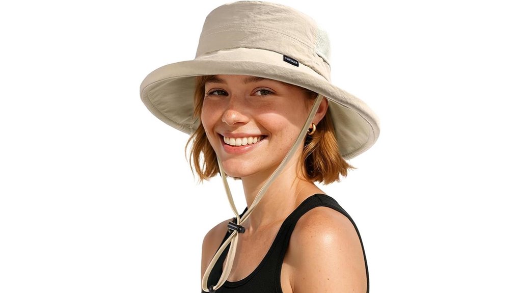 ponytail friendly upf80 sun hat