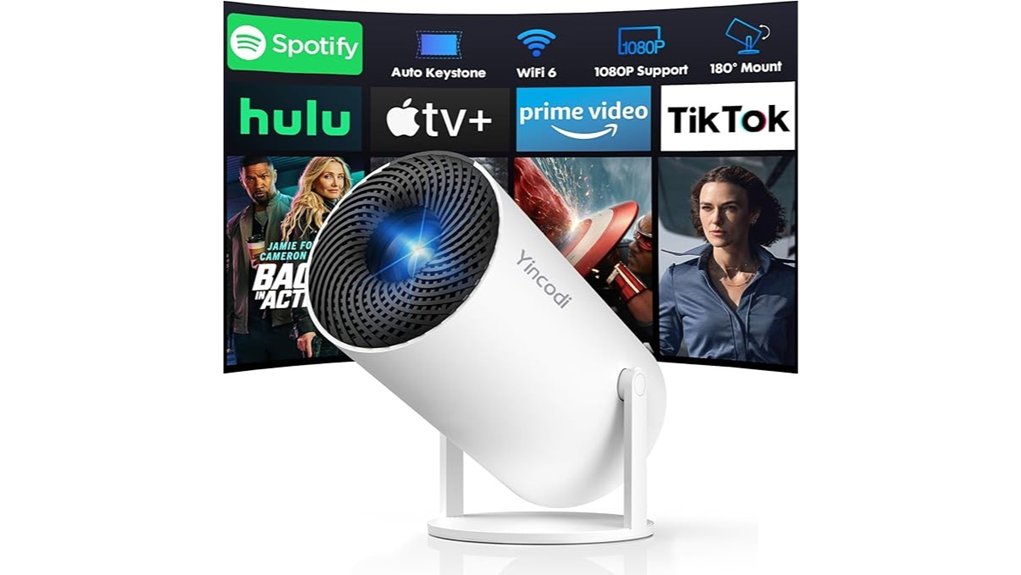 portable 1080p bluetooth projector