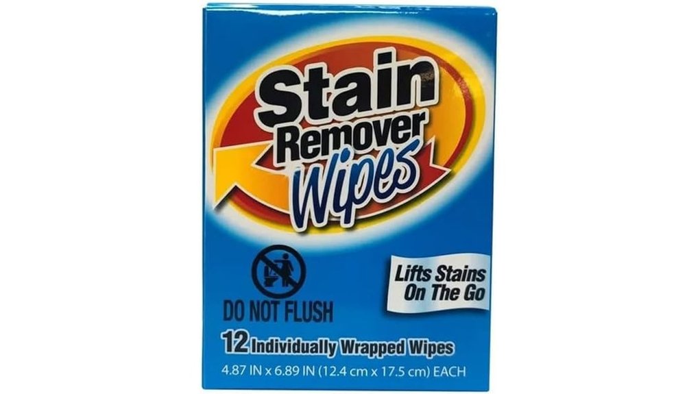 portable 12 wipe stain remover