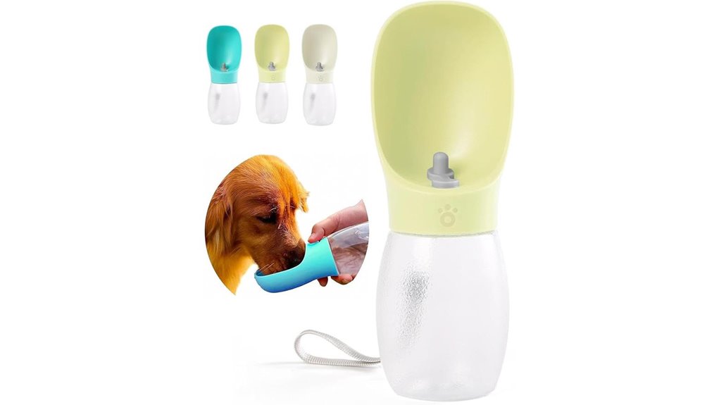 portable 12oz leak proof dog