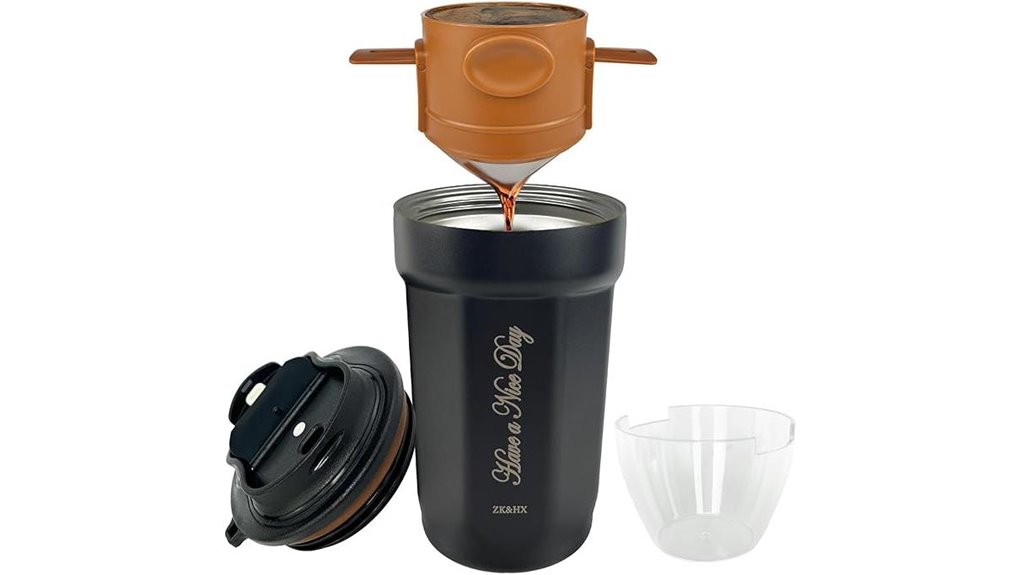 portable 13oz coffee dripper