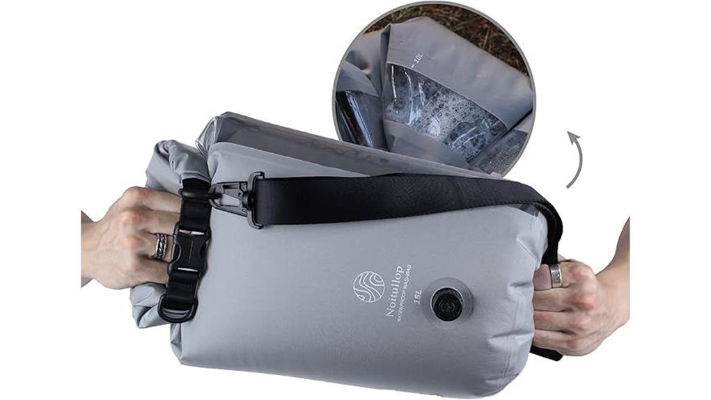 portable 15l waterproof drybag