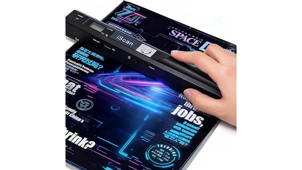 portable 16gb a4 scanner