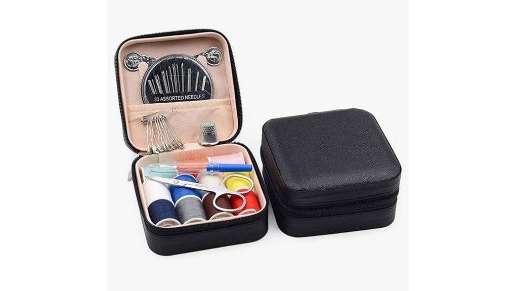 portable 18 piece sewing kit