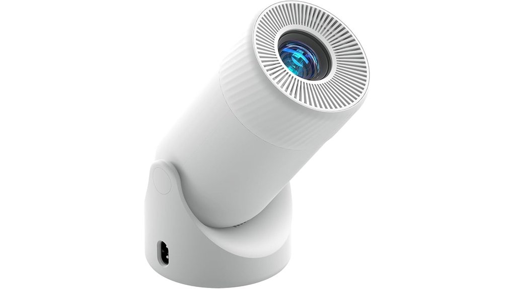 portable 300 lumen projector