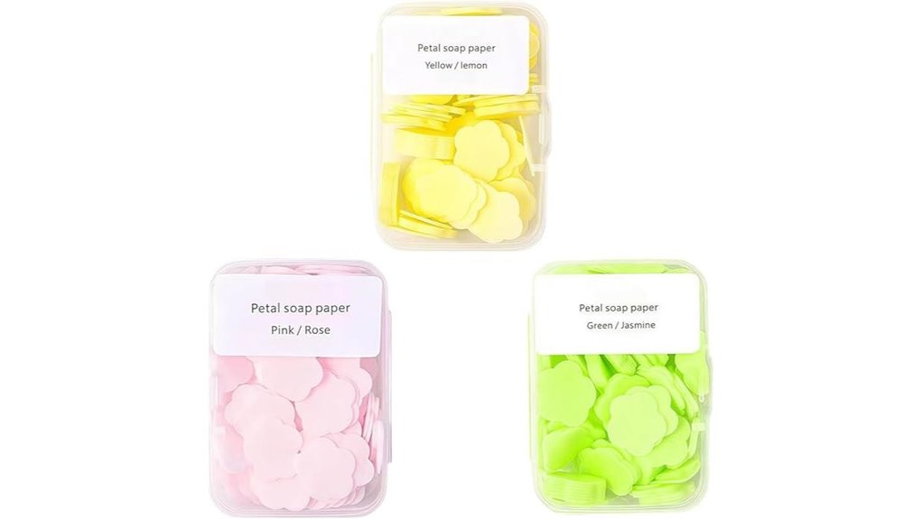 portable 300 scented soaps