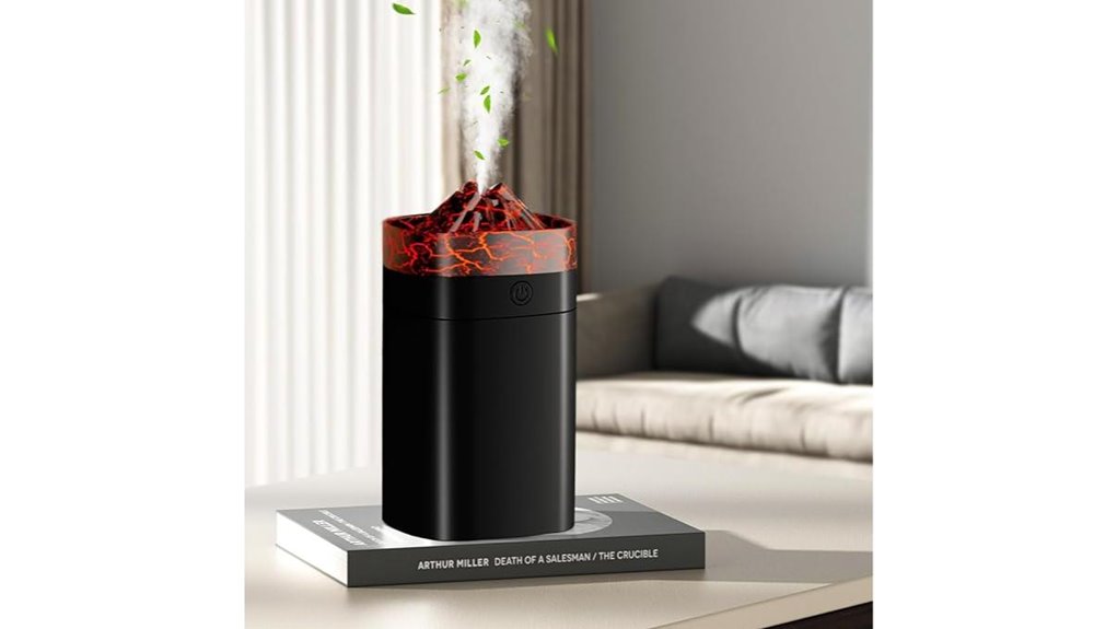 portable 400ml led humidifier