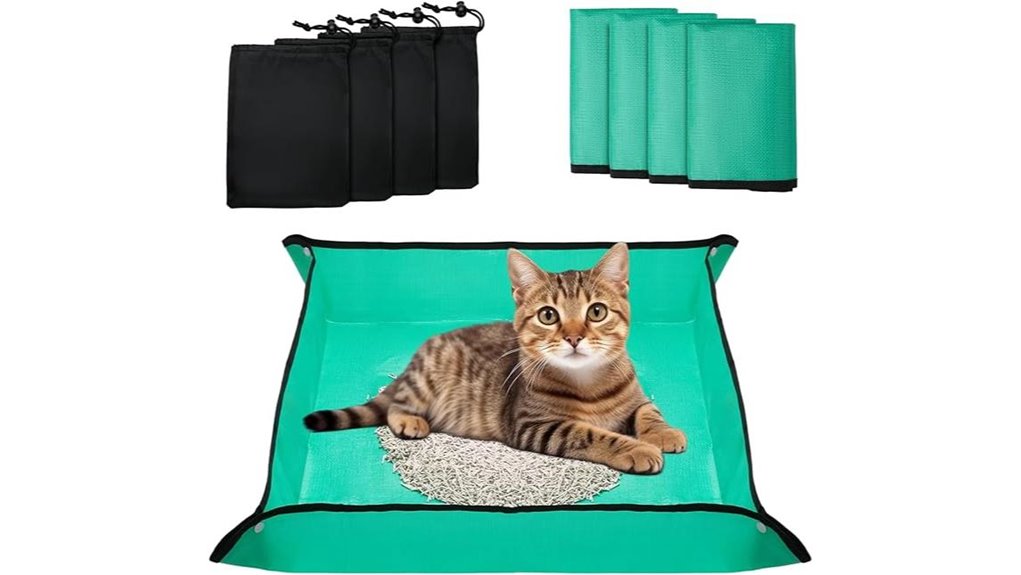 portable 4 piece cat litterbox
