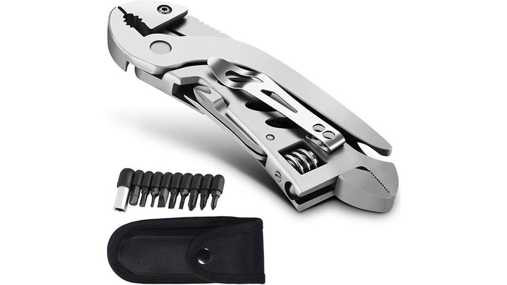 portable 7 tool stainless multitool