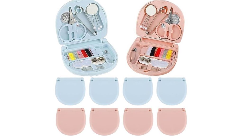 portable 8 pack sewing kits
