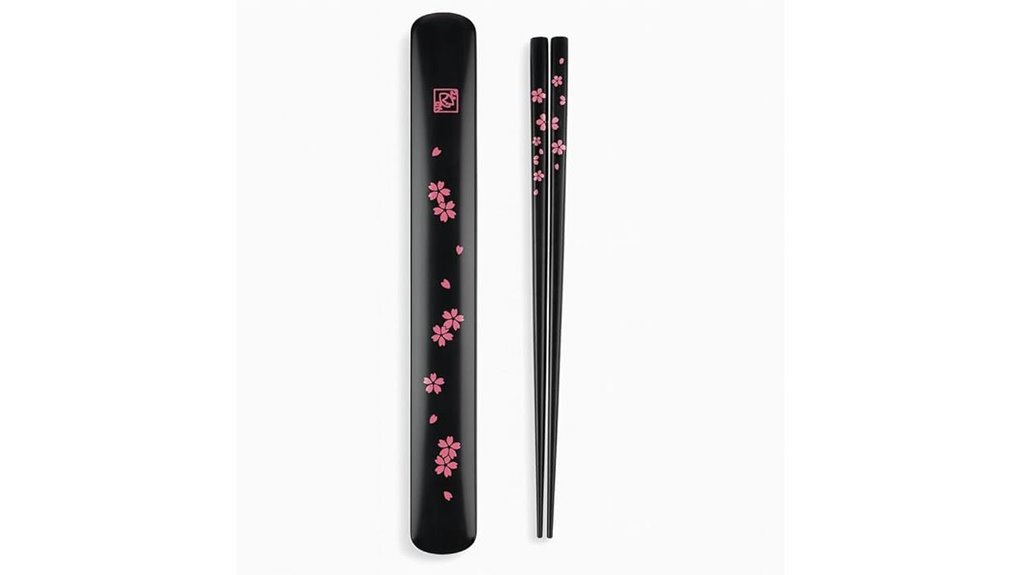 portable bamboo chopsticks case