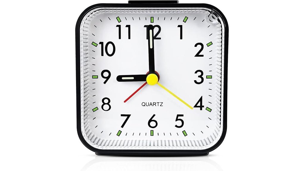 portable battery analog clock