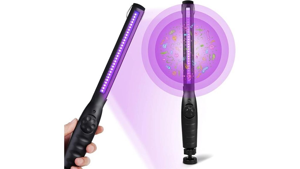 portable black uv sanitizer