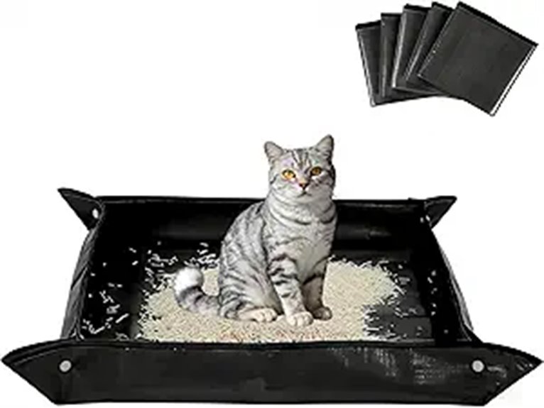 portable cat litter box