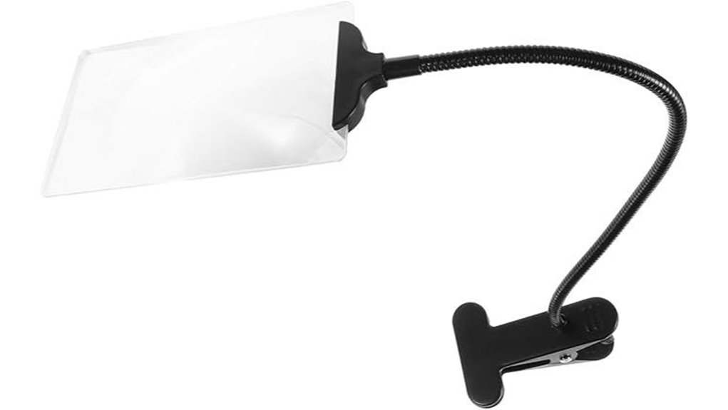 portable clip on fresnel magnifier