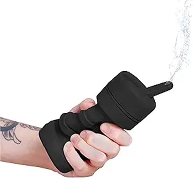 portable collapsible camping bidet