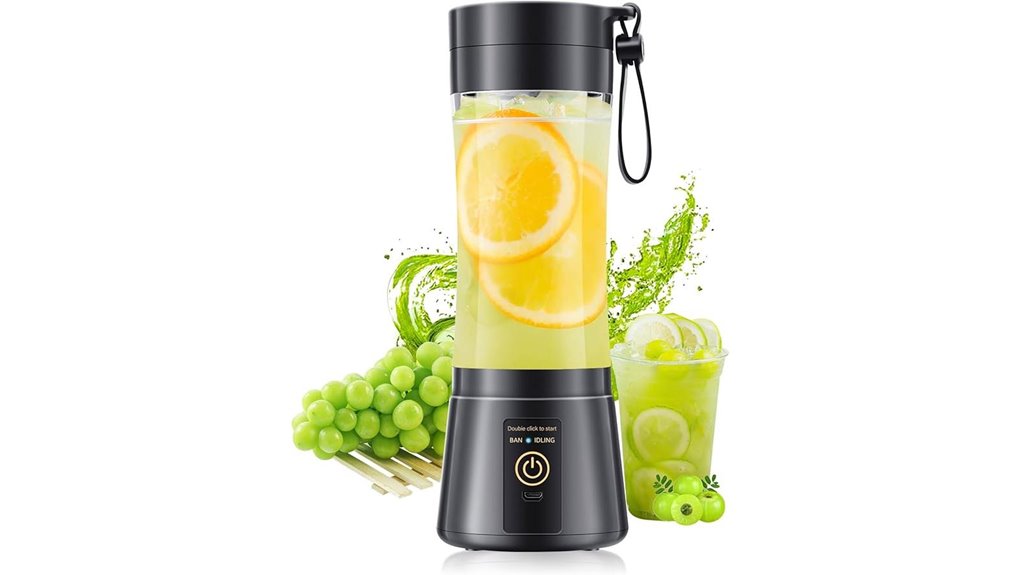 portable cordless rechargeable blender