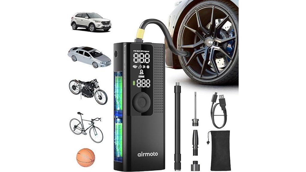 portable digital air compressor
