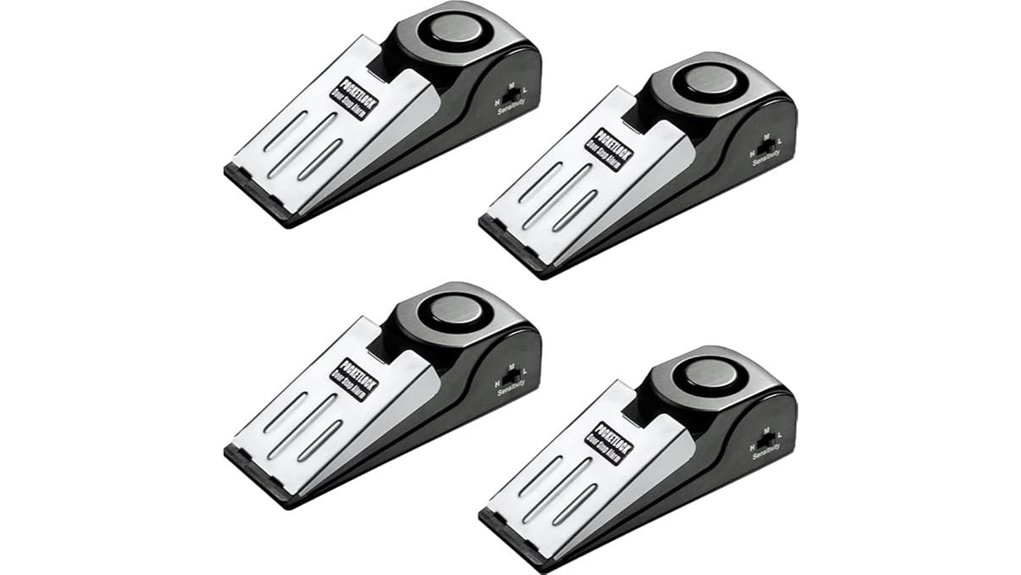 portable doorstop 120db siren