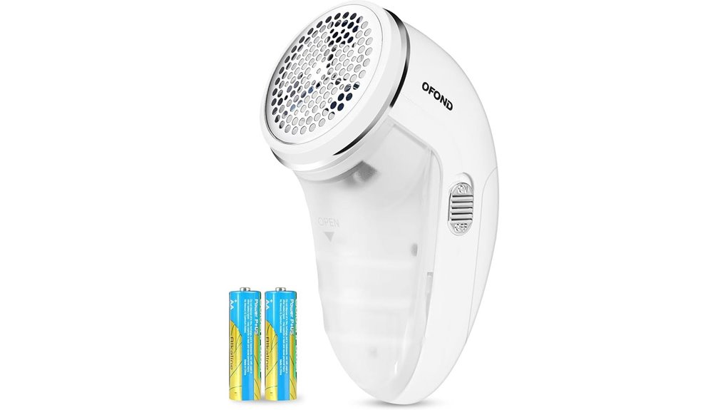 portable electric lint shaver