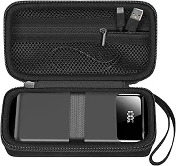 portable fast black battery