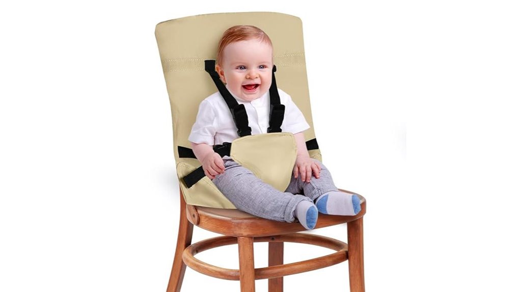 portable foldable adjustable highchair