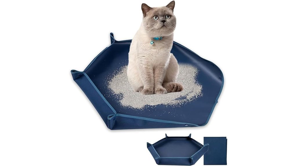 portable foldable cat litterbox