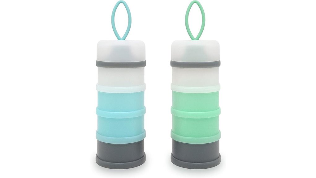 portable formula dispenser set