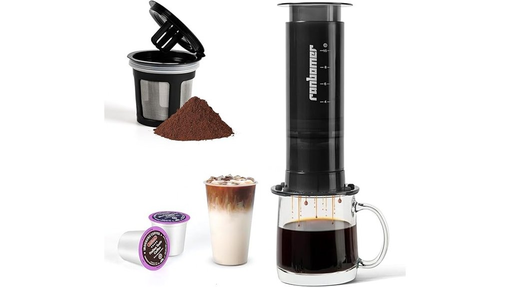 portable french press k cup