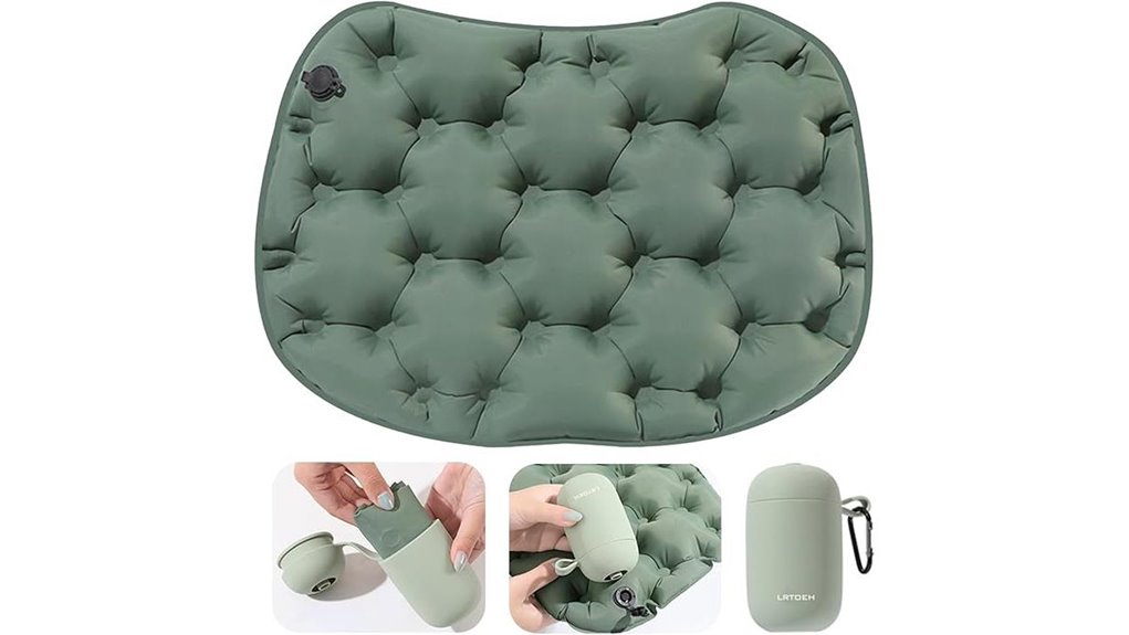 portable green air cushion