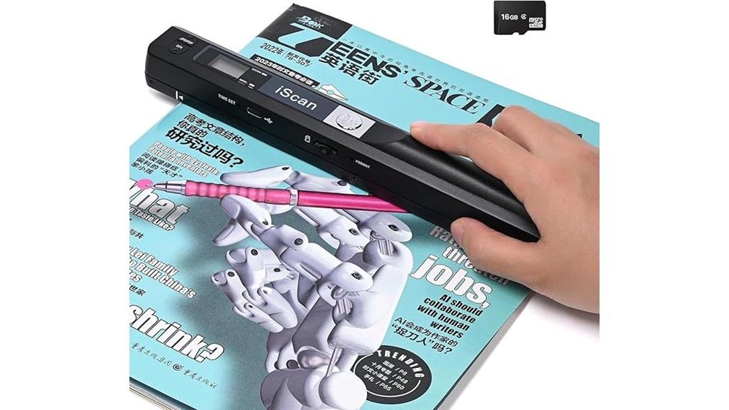 portable handheld 16gb scanner