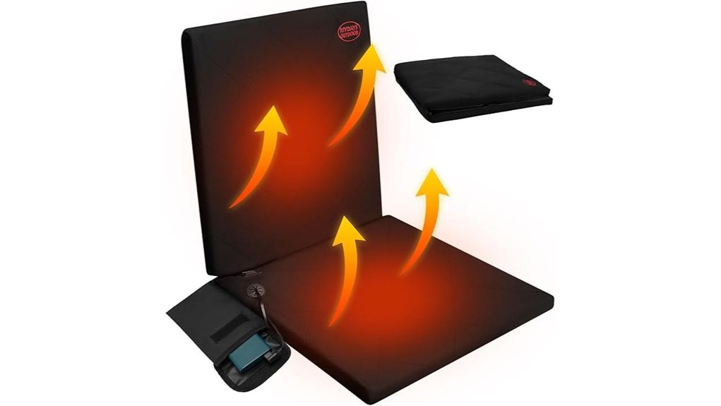 portable heated seat cushion