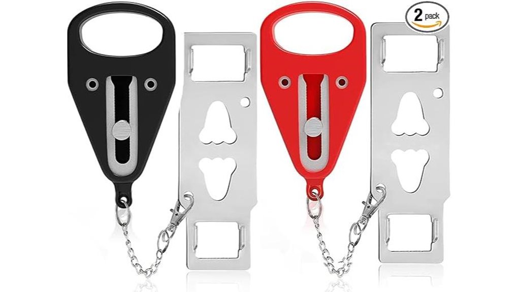 portable heavy duty 2 pack locks