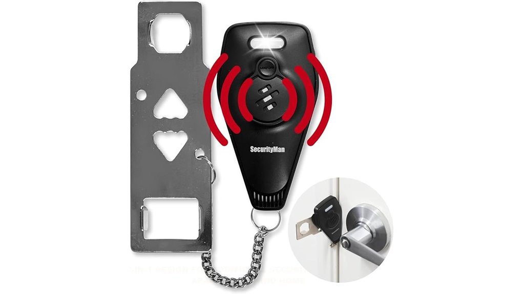 portable hotel door alarm