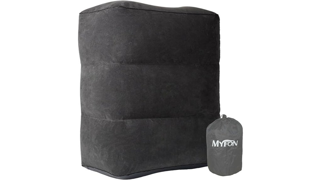 portable inflatable leg rest