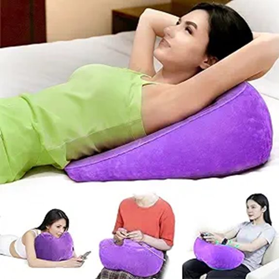 portable inflatable reflux pillow