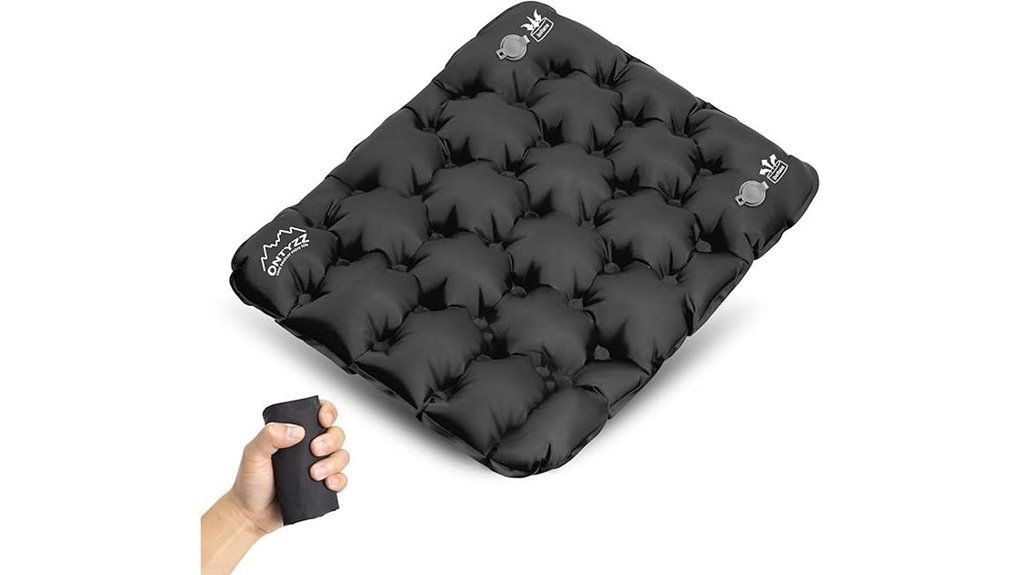 portable inflatable seat cushion